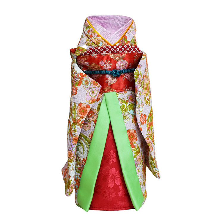ワインのお着物ーKIMONO ーWINE DRESS【暮らすぱいす】ボトルカバー 着物 インテリア 日本 お土産 和風