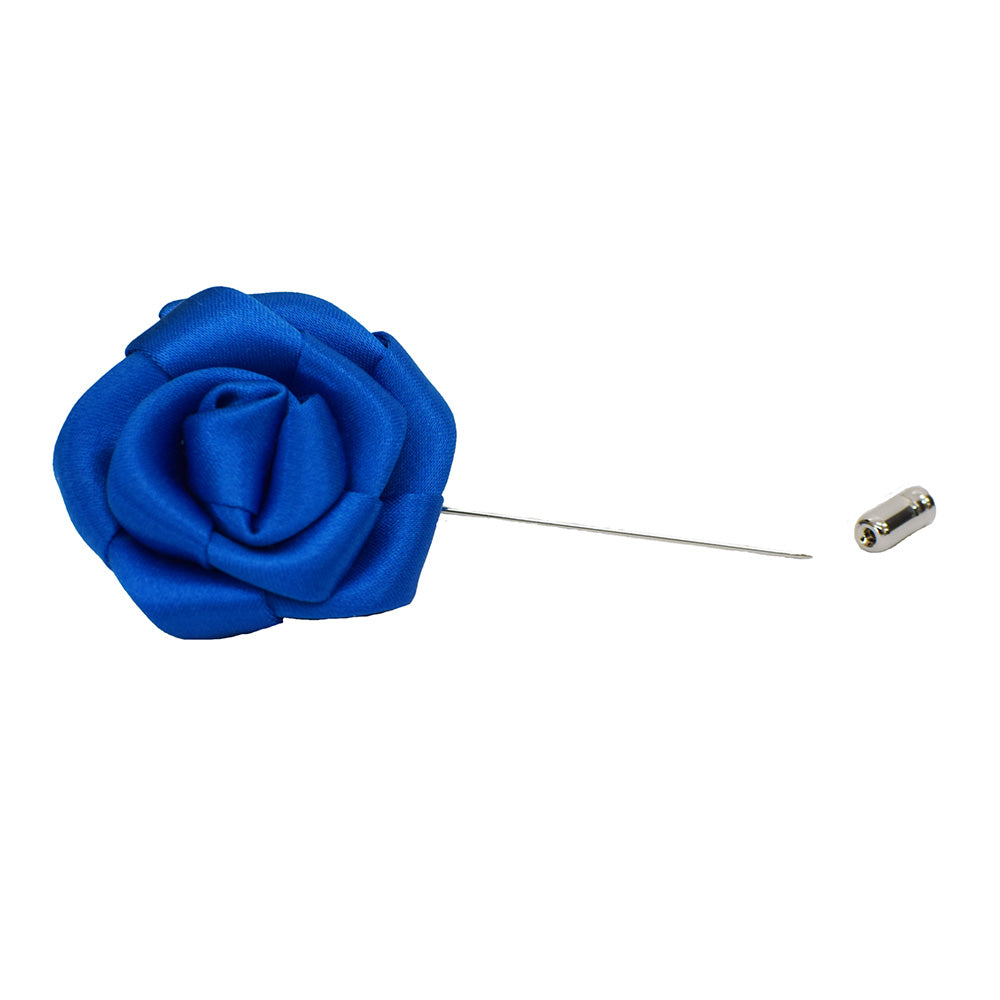 ラペルピン ピンズ ローズ 幸せの青い薔薇 3Type 【暮らすぱいす】