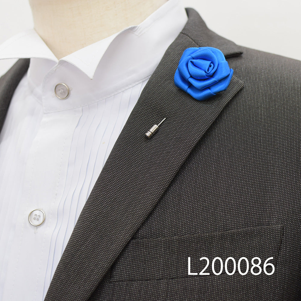 ラペルピン ピンズ ローズ 幸せの青い薔薇 3Type 【暮らすぱいす】