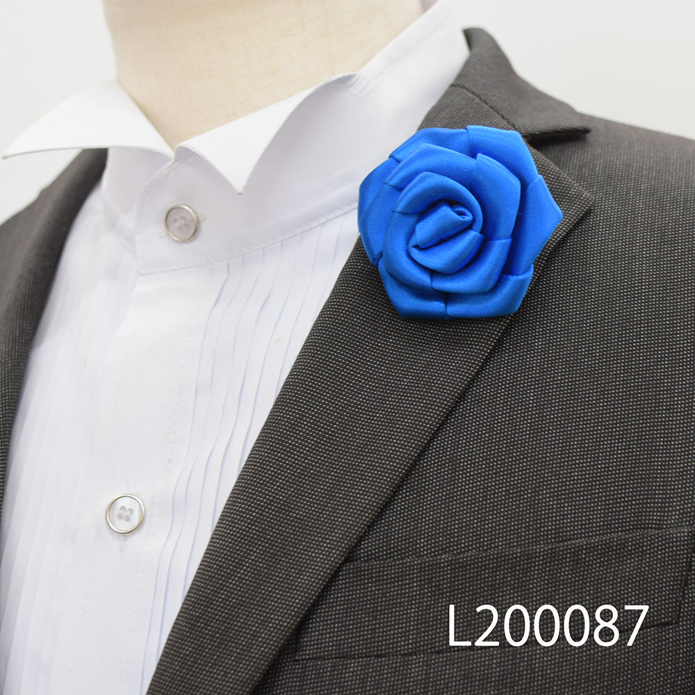 ラペルピン ピンズ ローズ 幸せの青い薔薇 3Type 【暮らすぱいす】