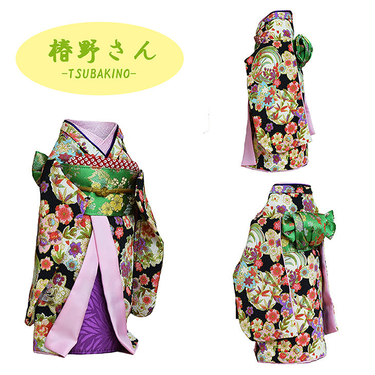 ワインのお着物ーKIMONO ーWINE DRESS【暮らすぱいす】ボトルカバー 着物 インテリア 日本 お土産 和風