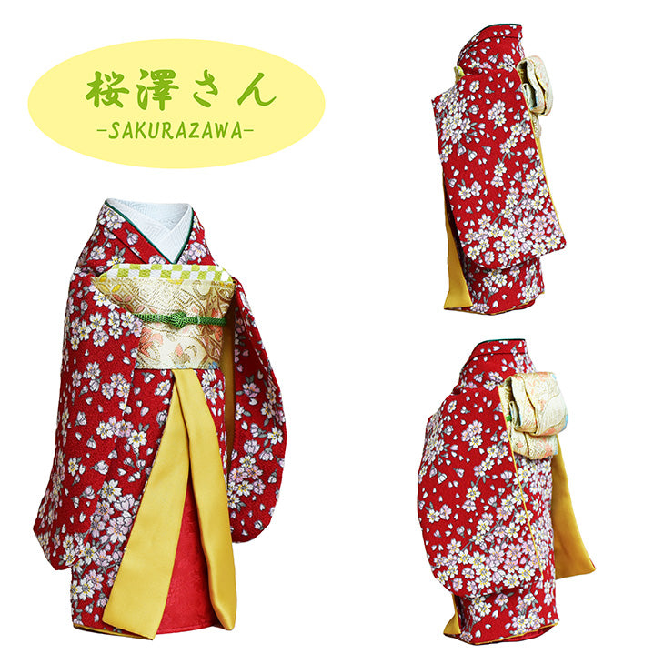 ワインのお着物ーKIMONO ーWINE DRESS【暮らすぱいす】ボトルカバー 着物 インテリア 日本 お土産 和風