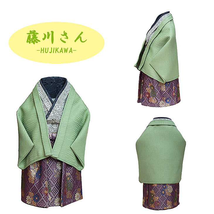 ワインのお着物ーKIMONO ーWINE DRESS【暮らすぱいす】ボトルカバー 着物 インテリア 日本 お土産 和風