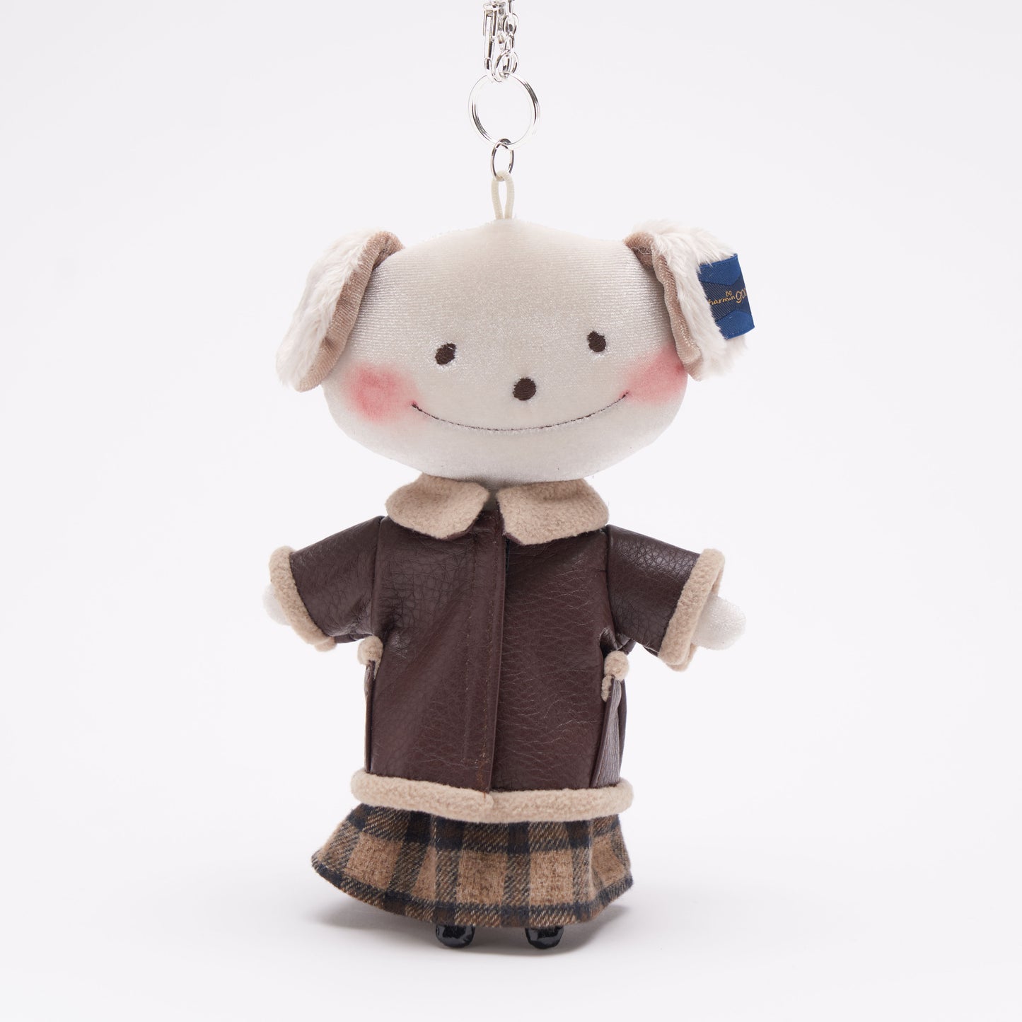 【2021AW】バッグチャームのcharmin goo~gooちゃん用ムートンブルゾン