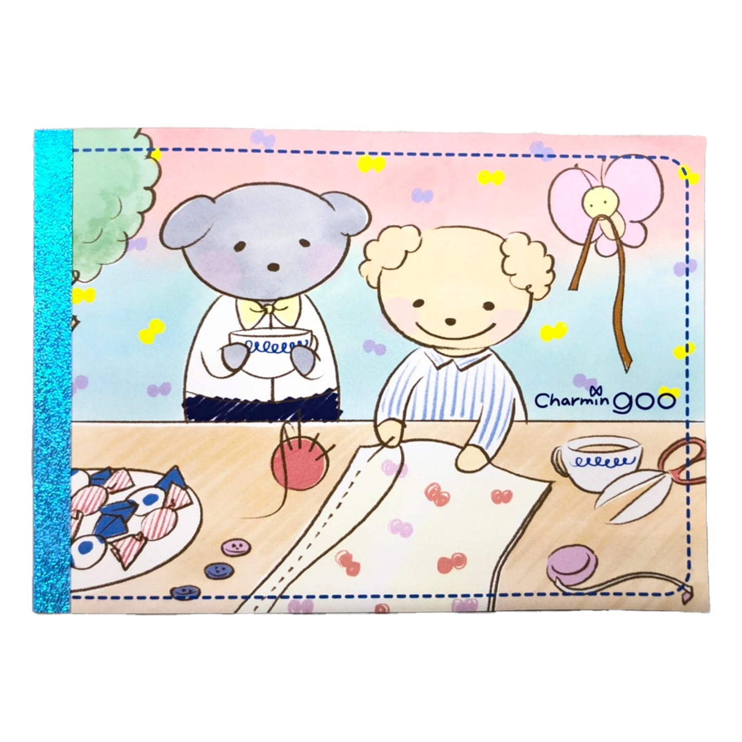 バッグチャームのcharmin goo~メモ帳