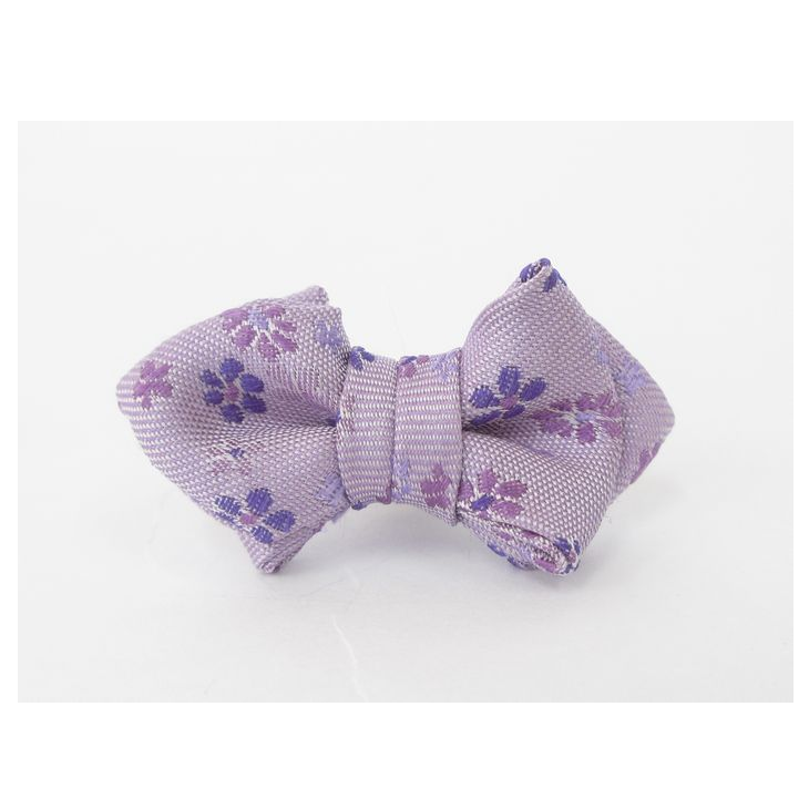 ラペルピン ピンズ 蝶ネクタイ型 草花柄シリーズ 【暮らすぱいす】