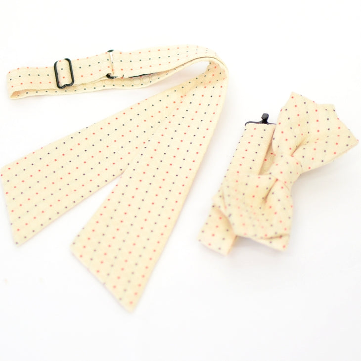 【SALE】【セット】蝶ネクタイ・クロスタイ 同柄セット 19セットバリエーション 【暮らすぱいす】