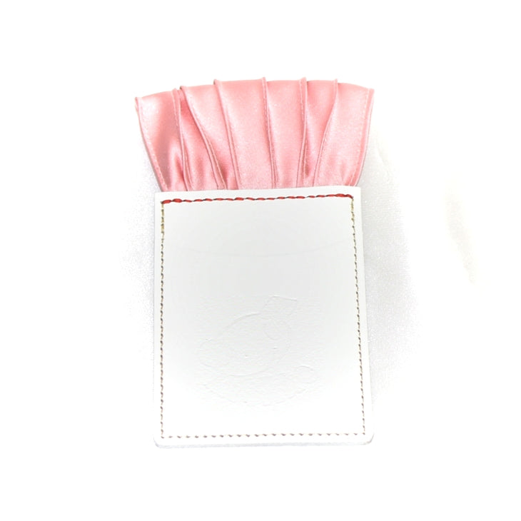 簡易ポケットチーフ パスチーフ 【プリーツ】 レザーカードケース一体型 　